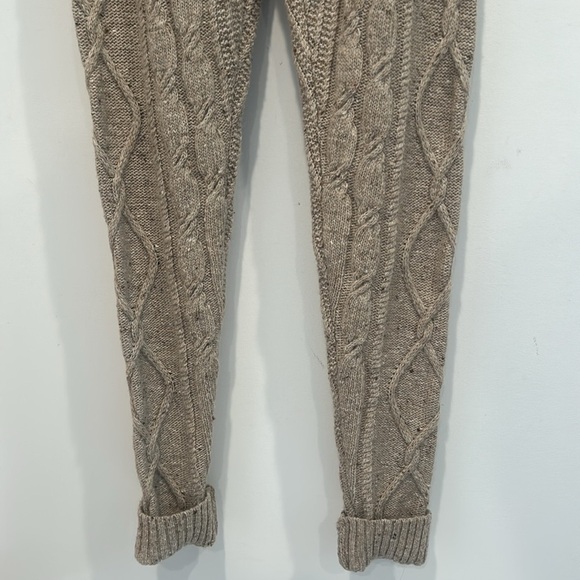 Opening Ceremony Cable Knit Cabin Taupe Women's Joggers small / medium new w tag - Picture 4 of 7